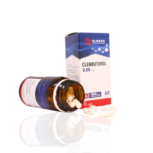 ELB-PK-0650-2.png Clenbuterol 0.05 mg Elbrus Pharmaceuticals
