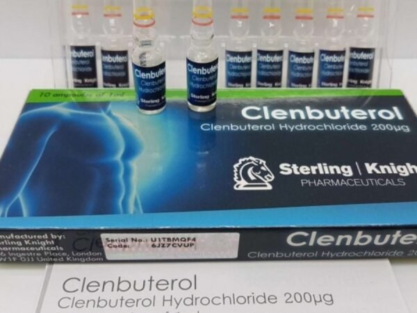 Clenbuterol 0,2mg Sterling Knight London
